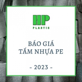 BÁO GIÁ TẤM NHỰA PE NĂM 2023